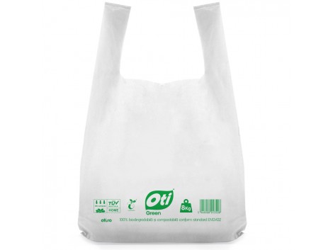 Pungi biodegradabile cf standard EN13432, 53x60cm, 8kg, 50 buc./set