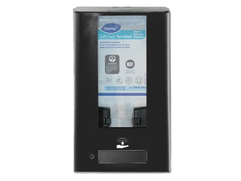 Dispenser cu senzor pentru gel dezinfectant, IntelliCare Hybrid, negru, 1.3L