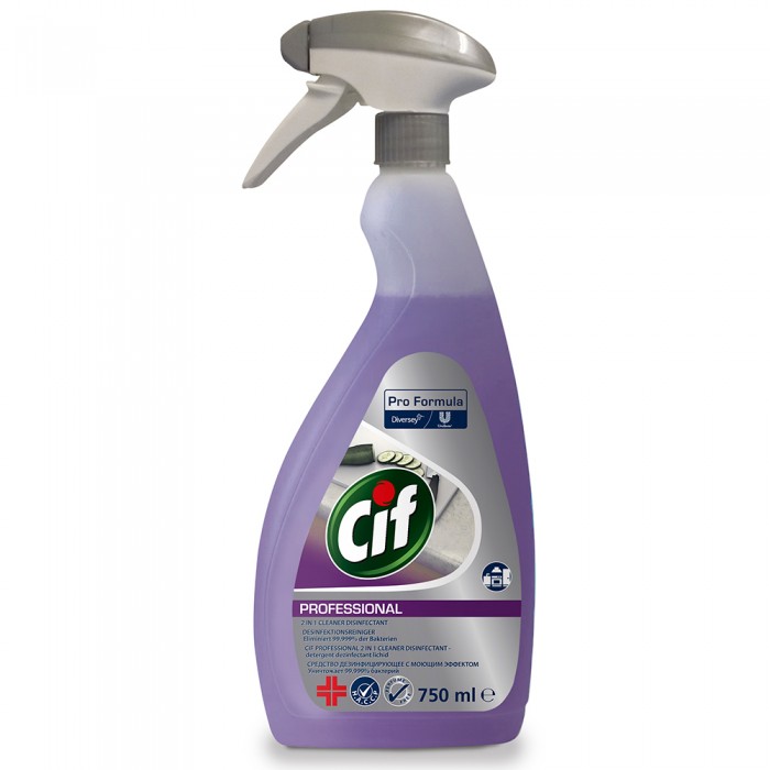 Dezinfectant suprafete Cif Professional 2in1, 0.75L