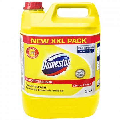 Detergent dezinfectant zilnic Domestos Professional, Citrus Fresh, 5L