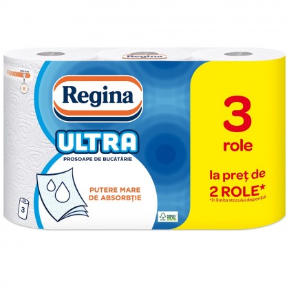Prosoape Regina Ultra New, 3 straturi, 3 role
