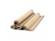 Set placemat bambus, margine textila, 4 buc./set, crem